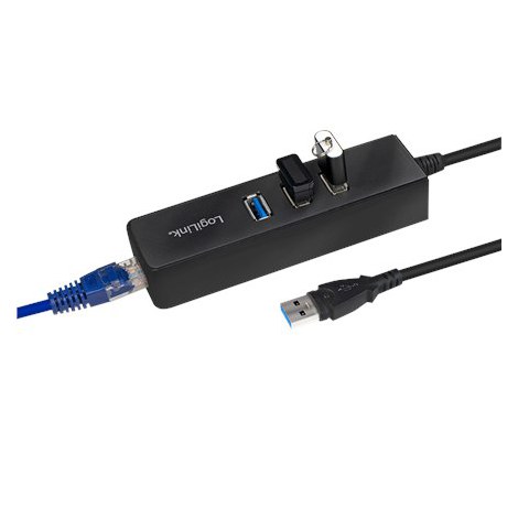 Logilink | USB 3.0 3-port Hub with Gigabit Ethernet | UA0173A - 4
